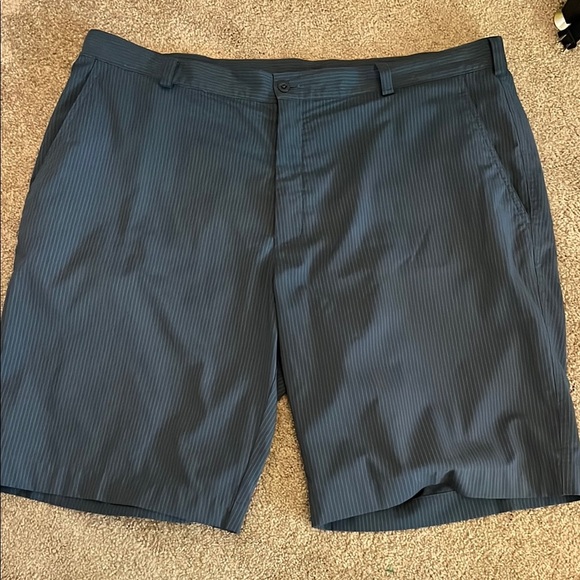 Nike Blue striped golf Shorts size 40 - Picture 1 of 6